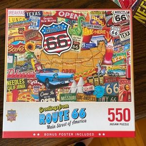 Jigsaw puzzle 550 pieces